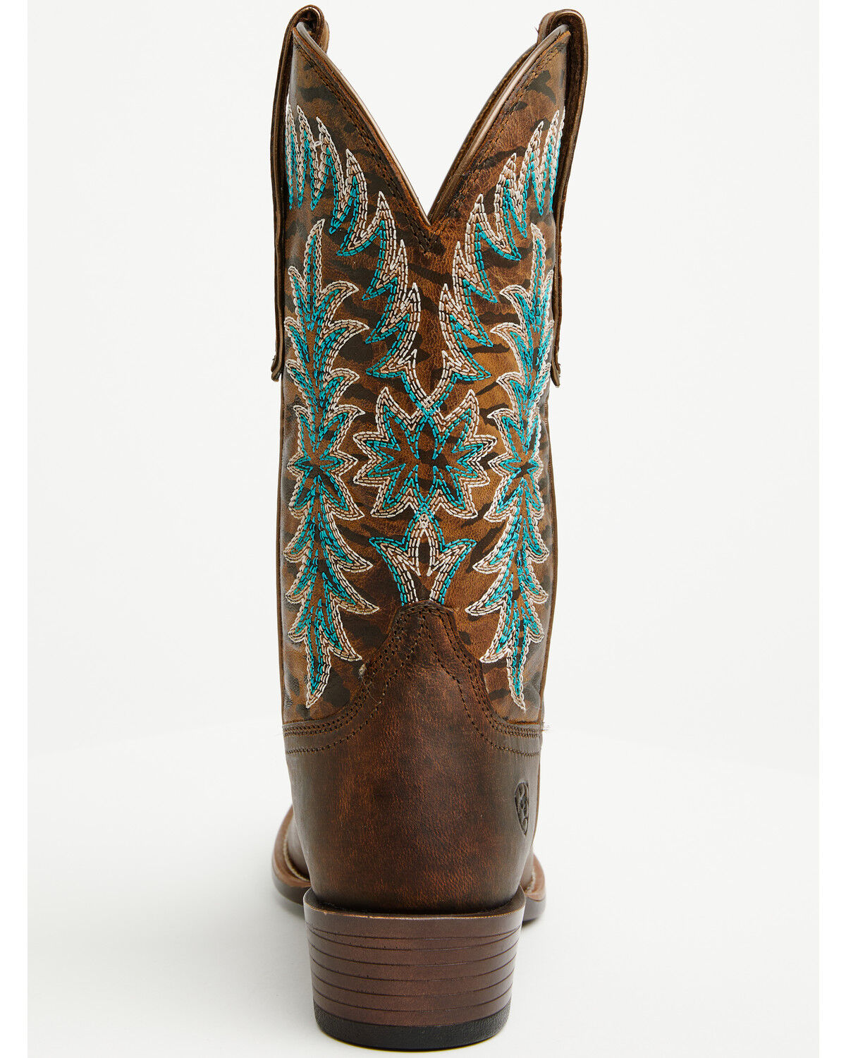 Image #5 - Ariat Women's Beaumont Performance Western Boots - Square Toe, Brown, hi-res