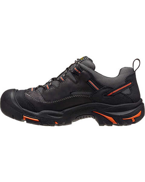 Image #3 - Keen Men's Braddock Low EH Shoes, Black, hi-res