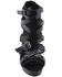 Milwaukee Performance Women's Ankle Strap Stiletto Sandals, Black, hi-res