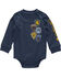 Image #1 - Carhartt Infant Boys' Patches Onesie, Dark Blue, hi-res