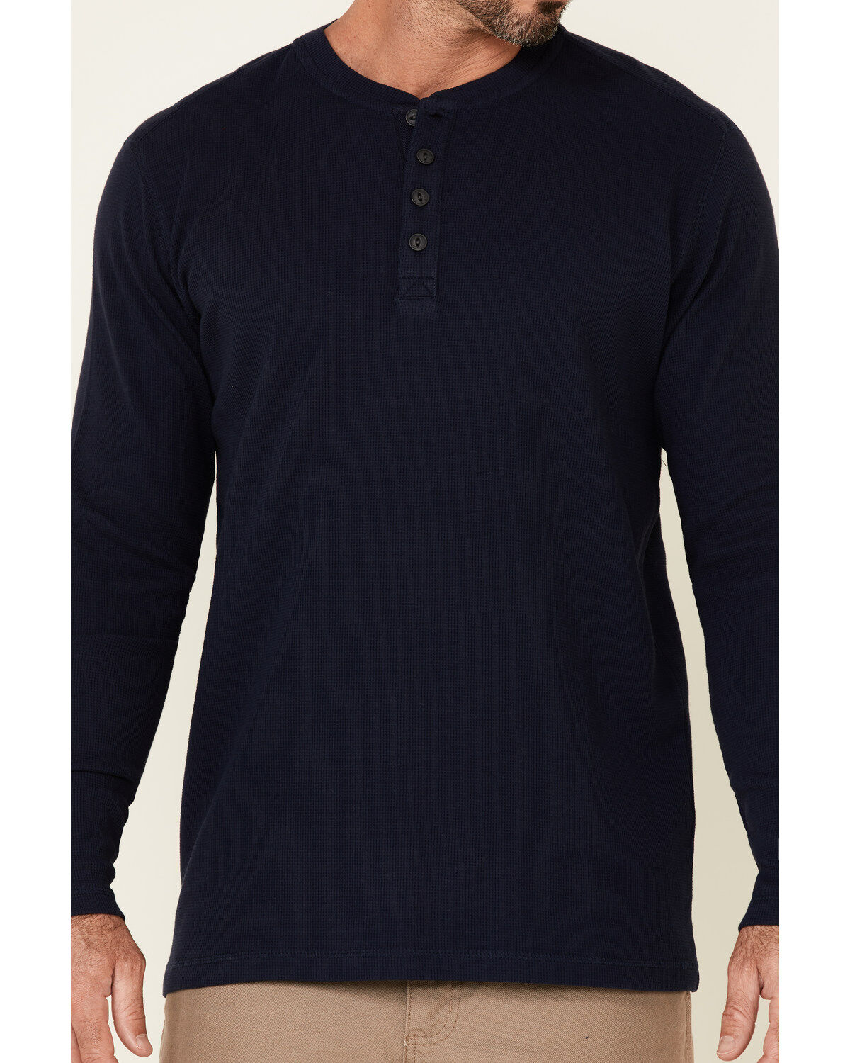 Image #3 - Hawx Men's Thermal Henley Long Sleeve Work Shirt, , hi-res