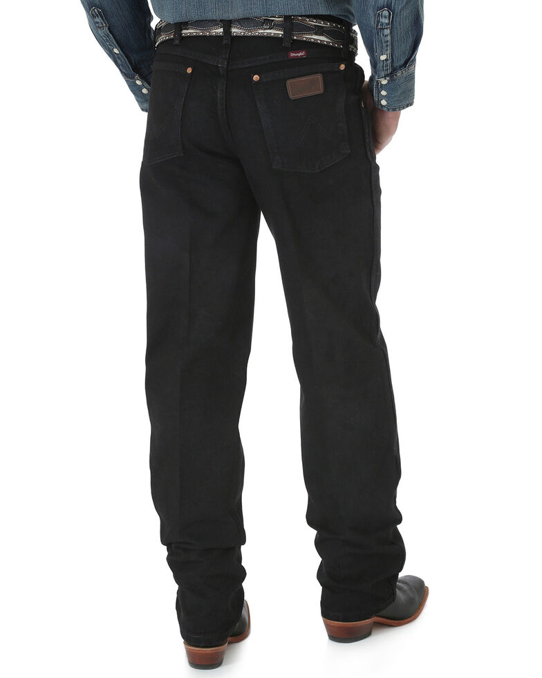Wrangler Cowboy Cut Relaxed Fit Prewashed Jeans - Shadow Black | Boot Barn
