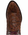 Image #6 - Dan Post Men's Nicotine Quilled Ostrich Western Boots - Round Toe, , hi-res