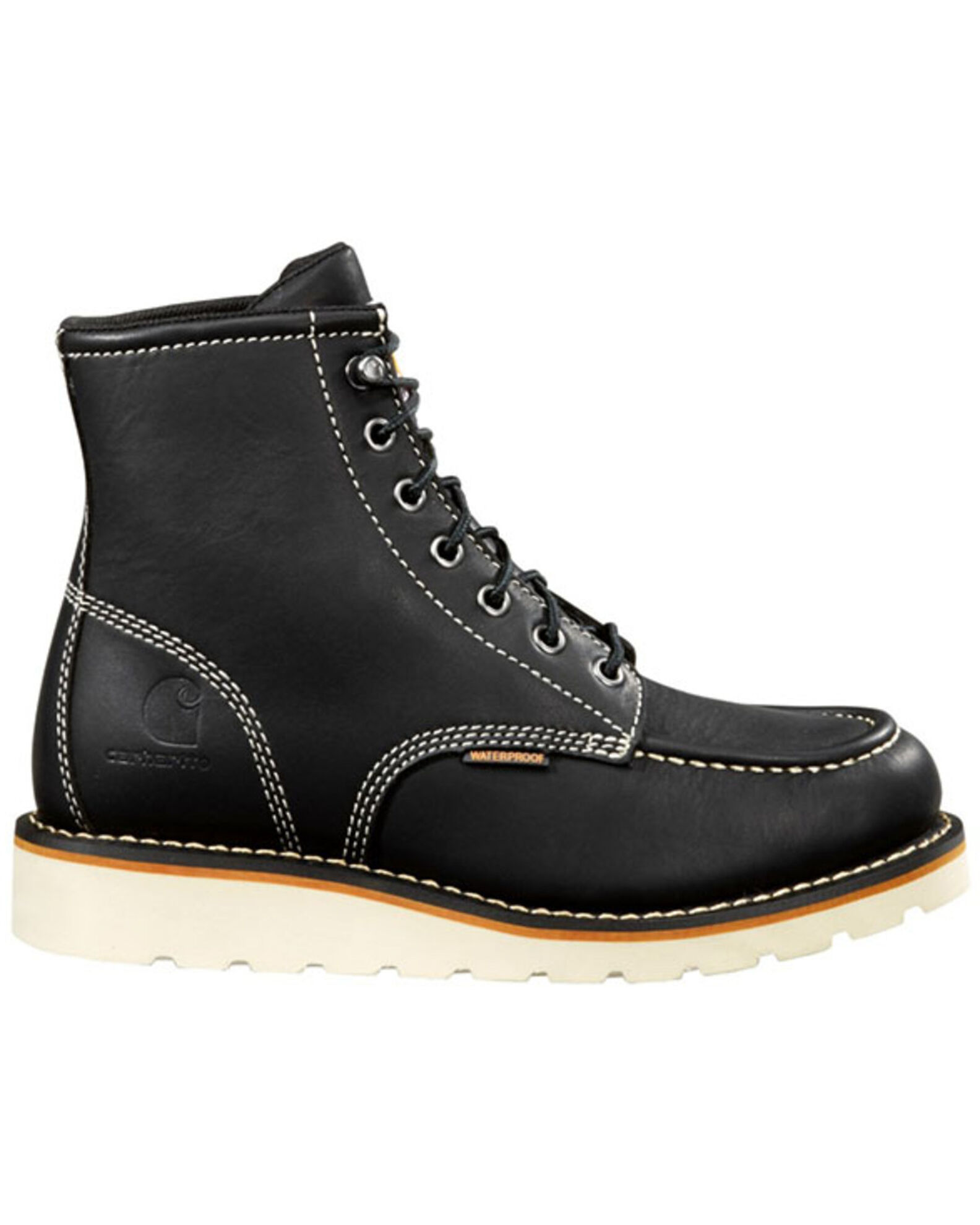 Carhartt Women s Black Wedge Sole Waterproof Work Boots Soft Toe Boot Barn