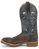 Double H Men's Fernandes Western Work Boots - Soft Toe, Medium Brown, hi-res