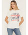 Image #1 - Wrangler Retro Women's Rodeo Short Sleeve Graphic Tee, Cream, hi-res