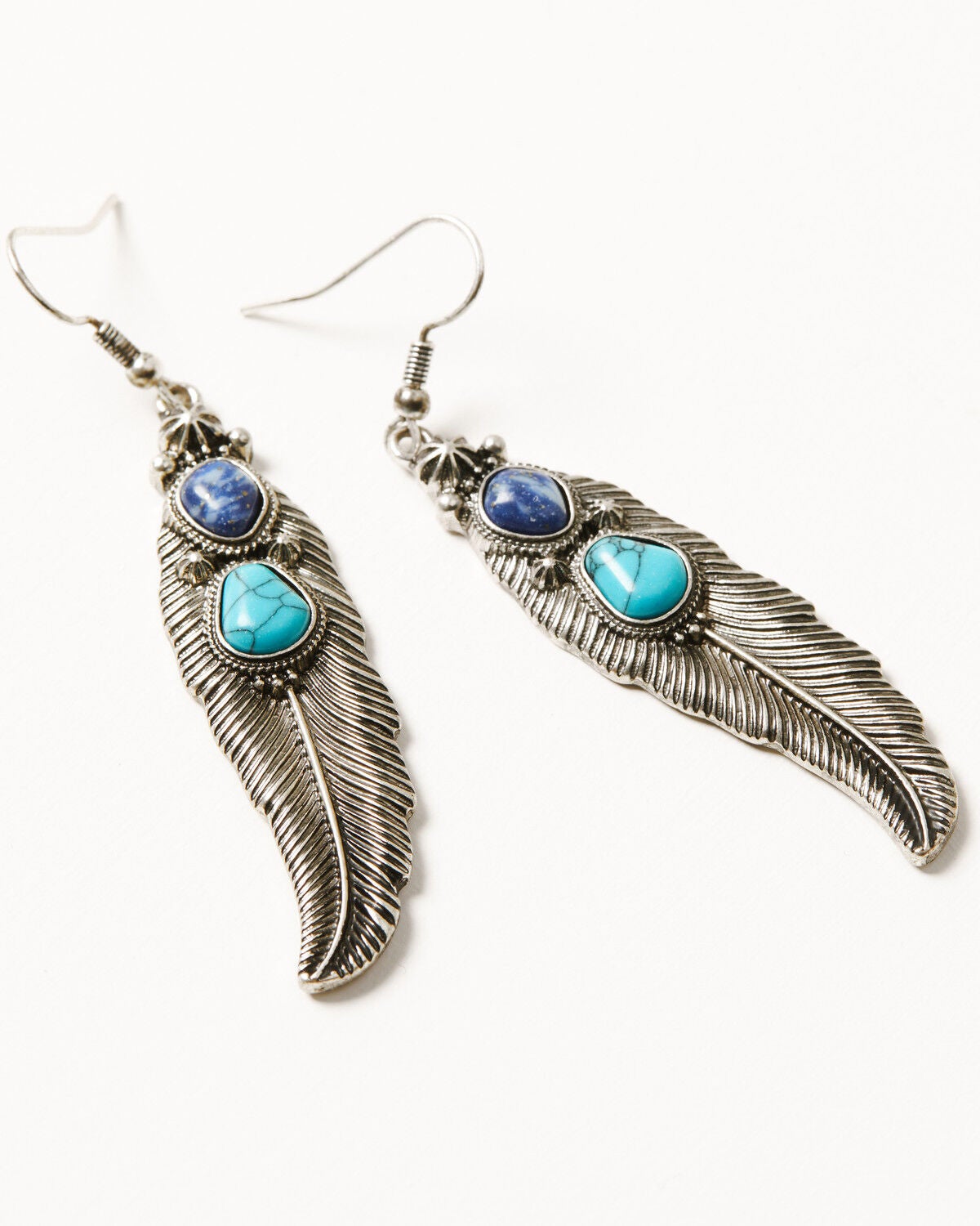 Image #2 - Idyllwind Women's Hampton Feather Earring Set - 5 Piece, Silver, hi-res