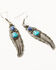 Image #2 - Idyllwind Women's Hampton Feather Earring Set - 5 Piece, Silver, hi-res