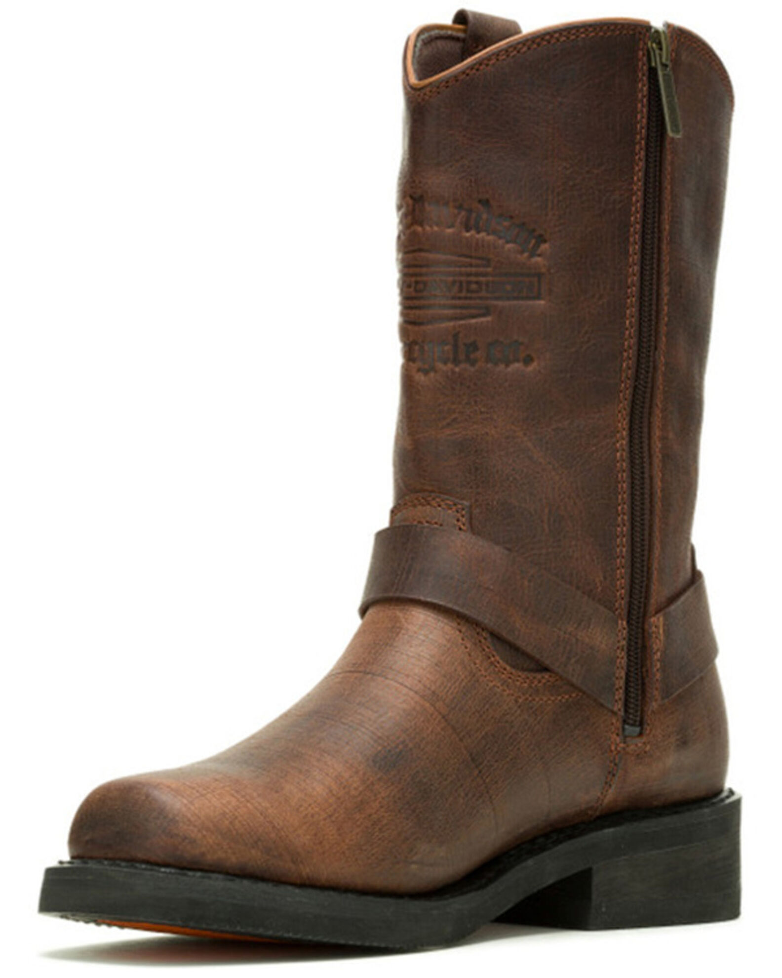 Harley Davidson Men s Hustin West Motorcycle Boots Square Toe Boot Barn