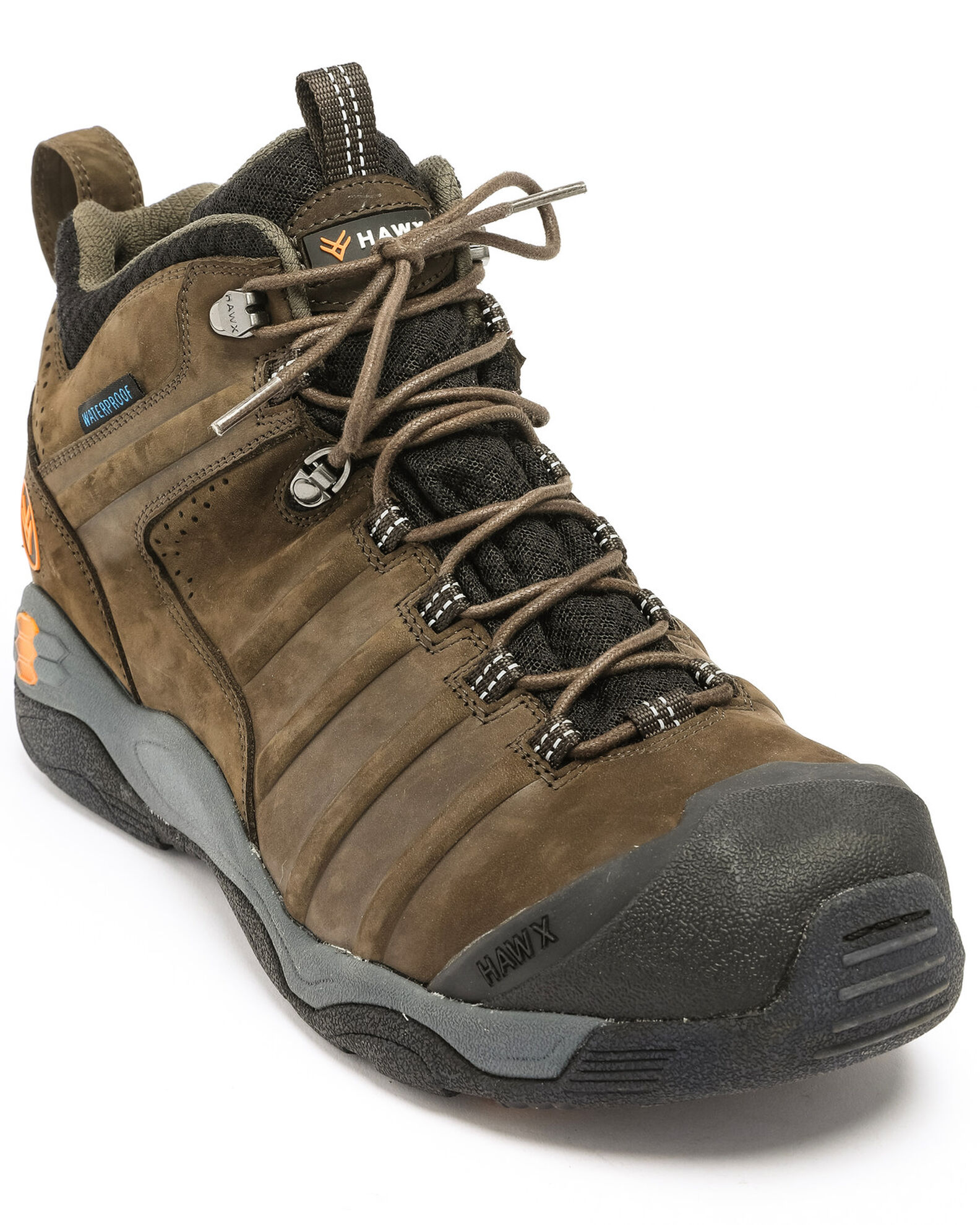 Hawx Men's Axis Waterproof Hiker Boots - Round Toe
