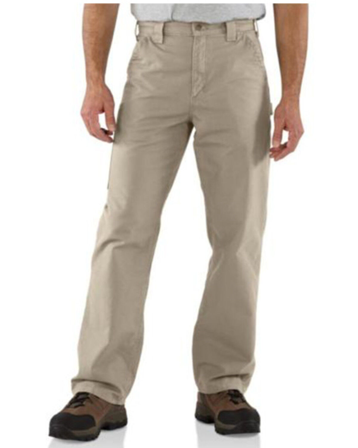 Image #1 - Carhartt Men's Loose Fit Utility Canvas Work Pants, , hi-res
