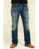 Image #2 - Cody James Core Men's Sundance Medium Wash Stretch Slim Bootcut Jeans, Blue, hi-res