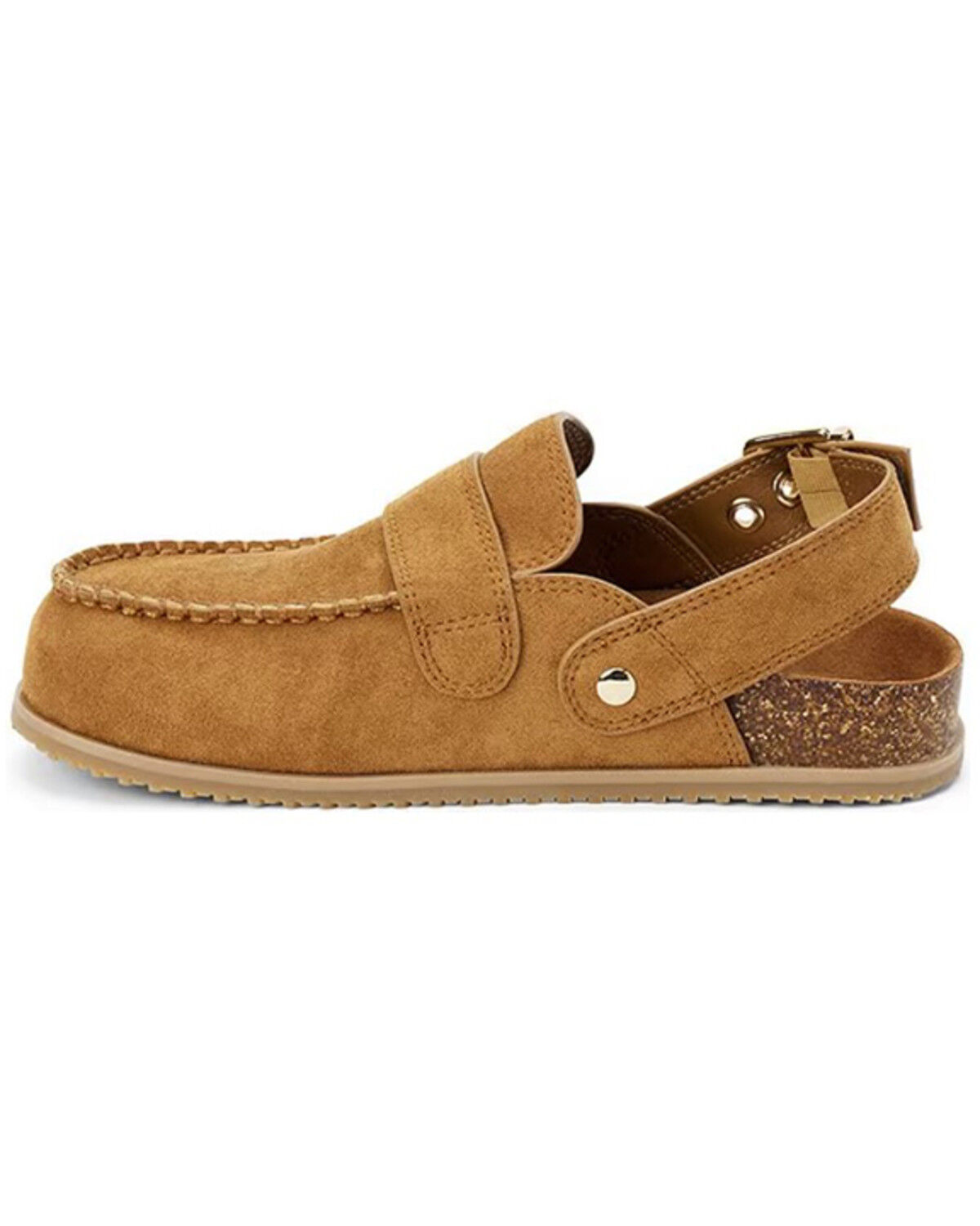 Image #3 - Matisse Women's Tyler Buckle Slingback Clogs, Tan, hi-res