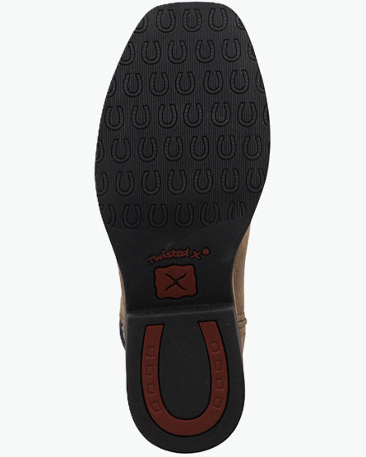 Image #7 - Twisted X Boys' Top Hand Performance Western Boots - Broad Square Toe, Navy, hi-res