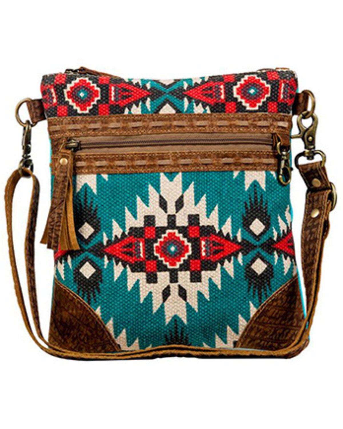 Image #1 - Myra Bag Women's Tribe Of The Sun Crossbody Bag, Multi, hi-res