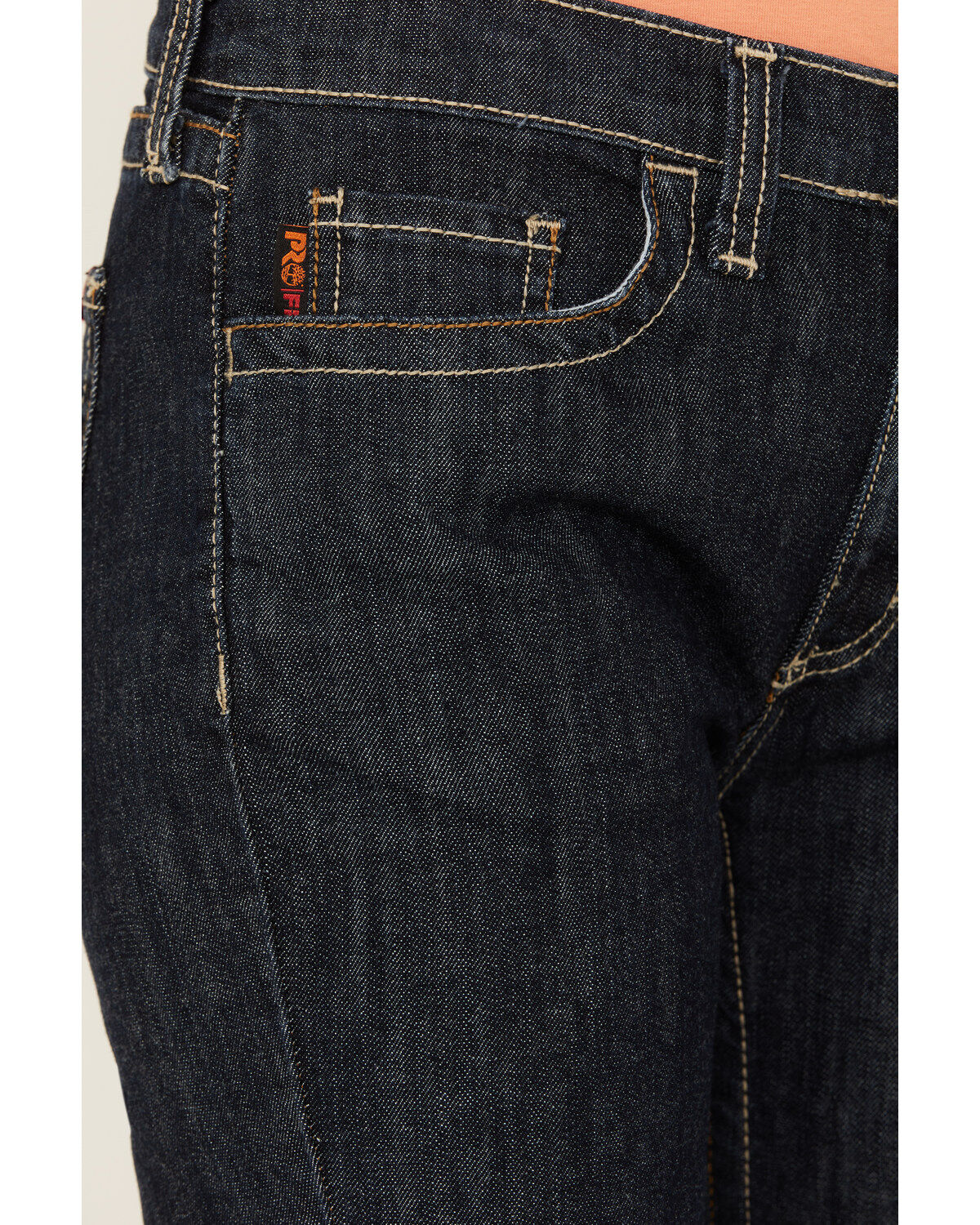 Image #2 - Timberland Pro Women's FR Bootcut Stretch Denim Jeans, Brown, hi-res