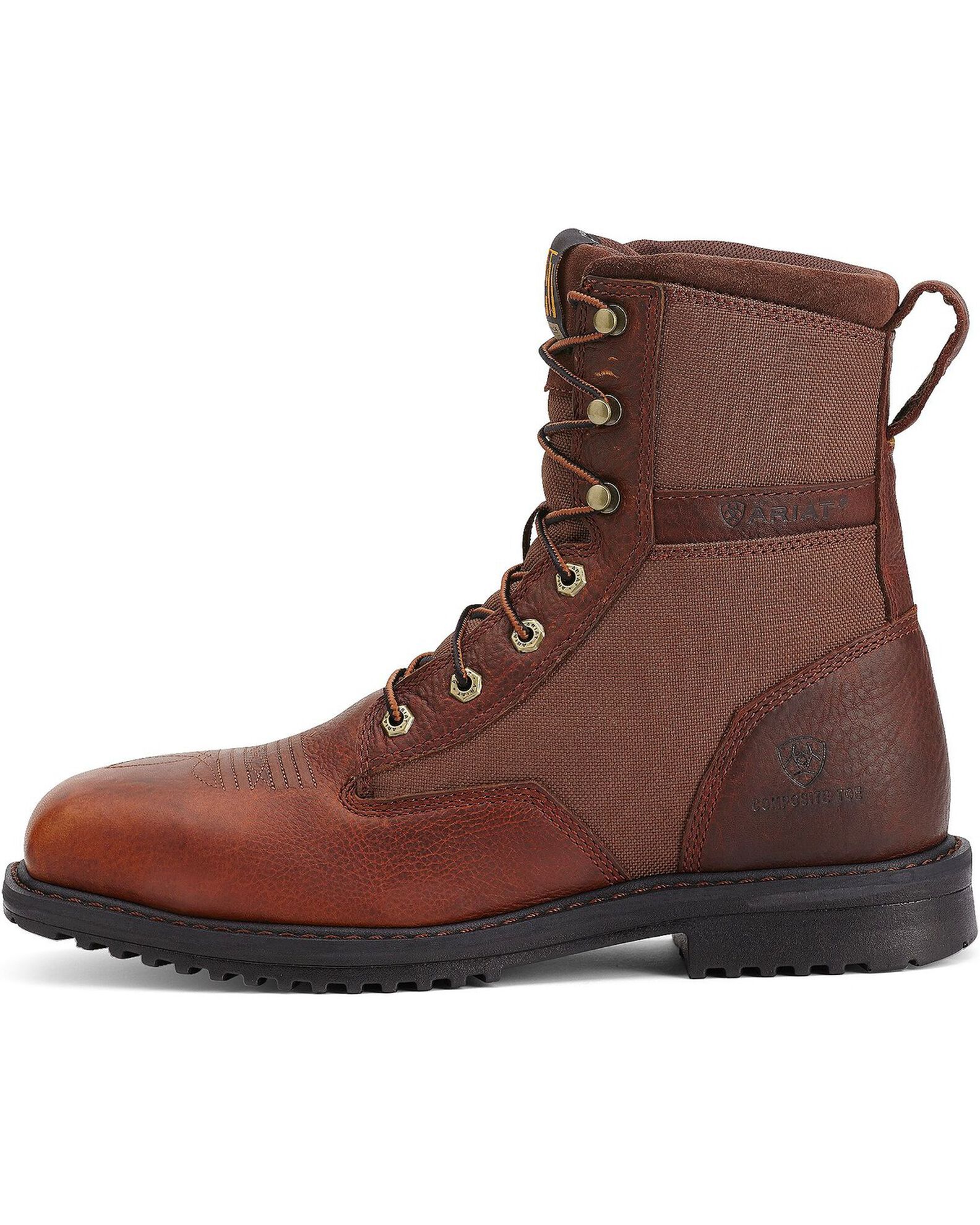 Ariat RigTek 8 Lace Up Work Boots Steel Toe Boot Barn