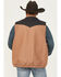 Image #4 - Cinch Men's Wooly Concealed Carry Vest - Big, Brown, hi-res