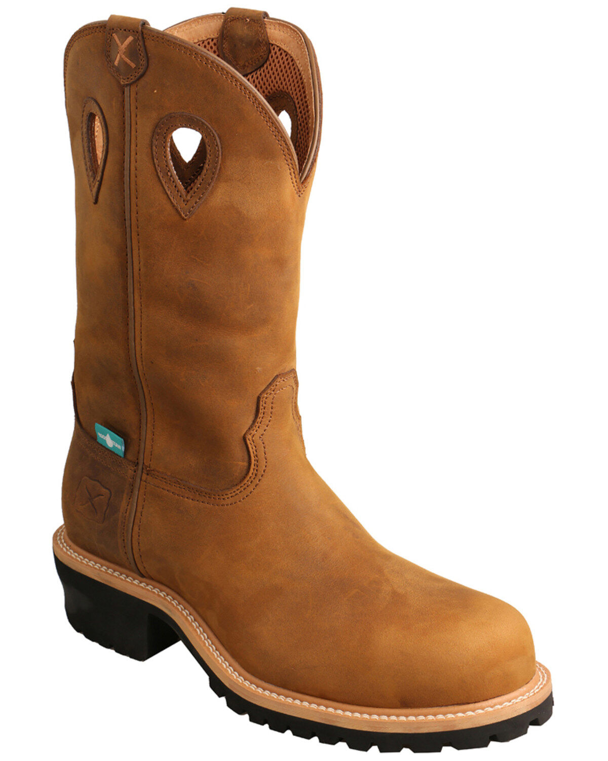 mens western packer boots