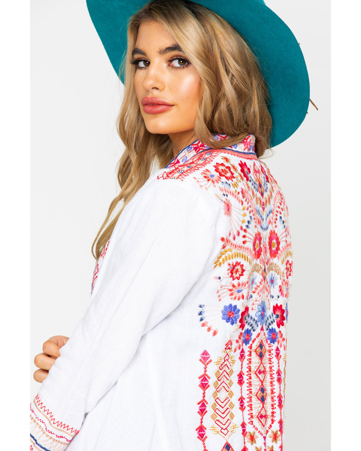 Image #4 - Johnny Was Women's Fredrique Draped Cardigan  , , hi-res
