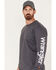 Image #2 - Wrangler Men's FR Logo Graphic Long Sleeve T-Shirt, , hi-res