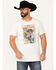 Image #1 - Moonshine Spirit Men's Thumbs Up Short Sleeve Graphic T-Shirt, Tan, hi-res