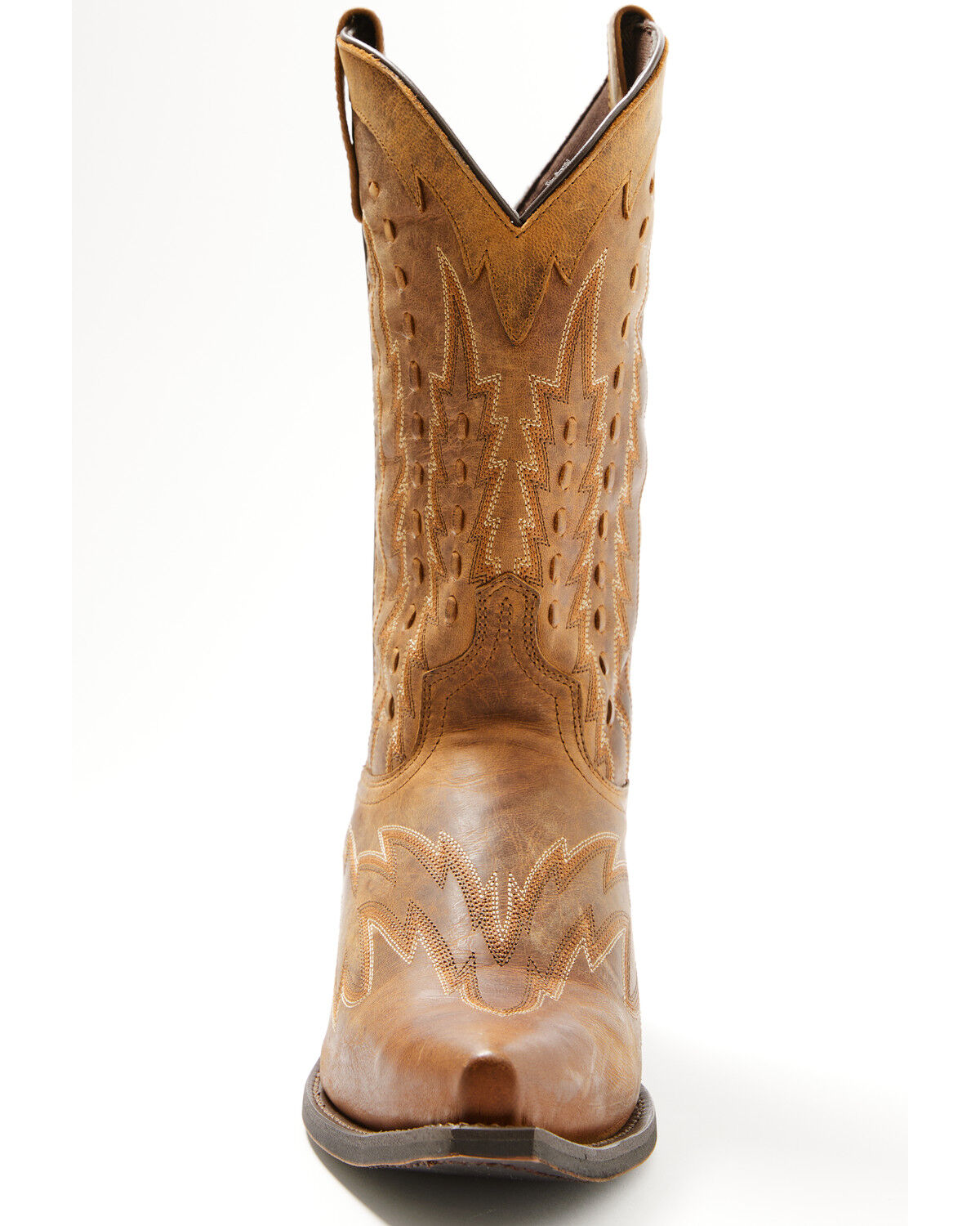 Image #4 - Laredo Men's Silverdale Western Boot - Snip Toe, Tan, hi-res