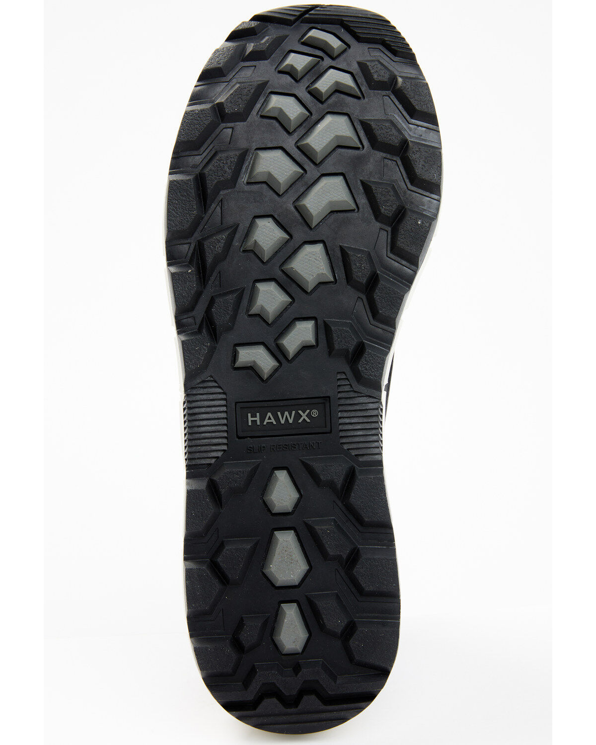 Image #7 - Hawx Men's Trail Work Shoes - Composite Toe, Black/white, hi-res