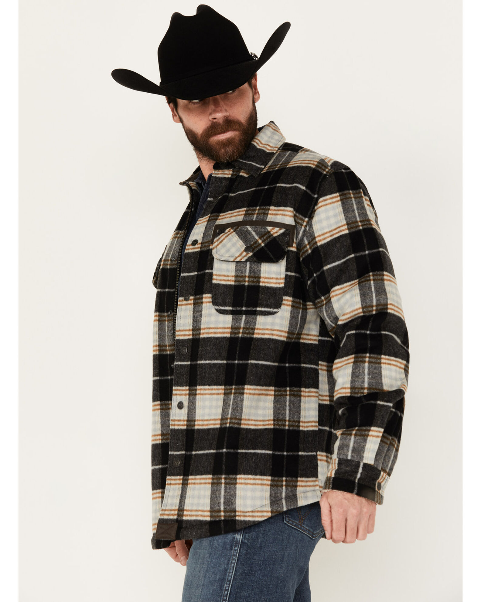 Dakota grizzly lined flannel shirt shop