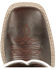 Image #6 - Smoky Mountain Little Boys' Dusty Western Boots - Broad Square Toe, Chocolate, hi-res
