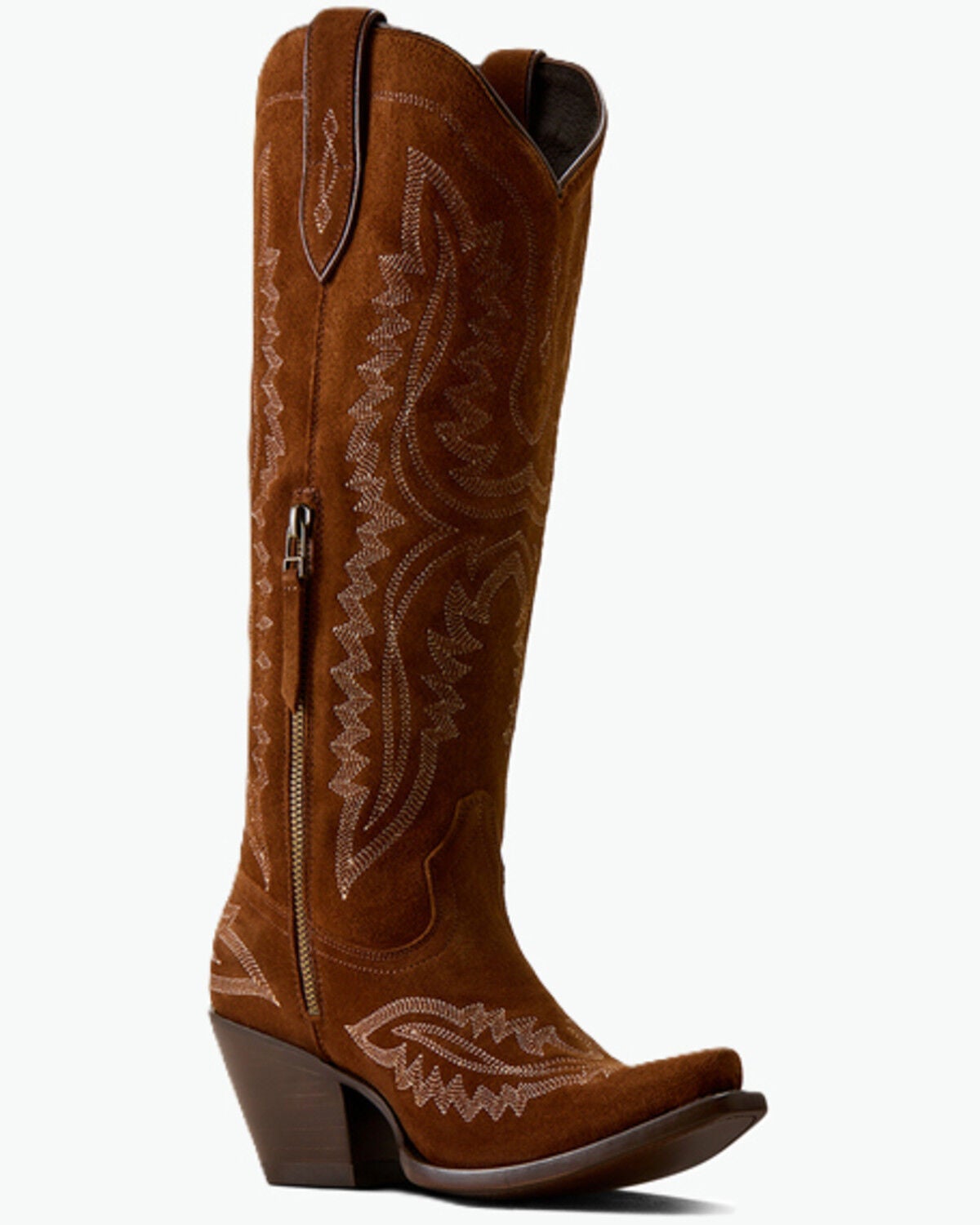 Image #1 - Ariat Women's Casanova Tall Western Boots - Snip Toe, Brown, hi-res