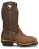 Image #2 - Carolina Men's 12" Coppice Wellington Waterproof Logger Work Boots - Composite Toe, Brown, hi-res