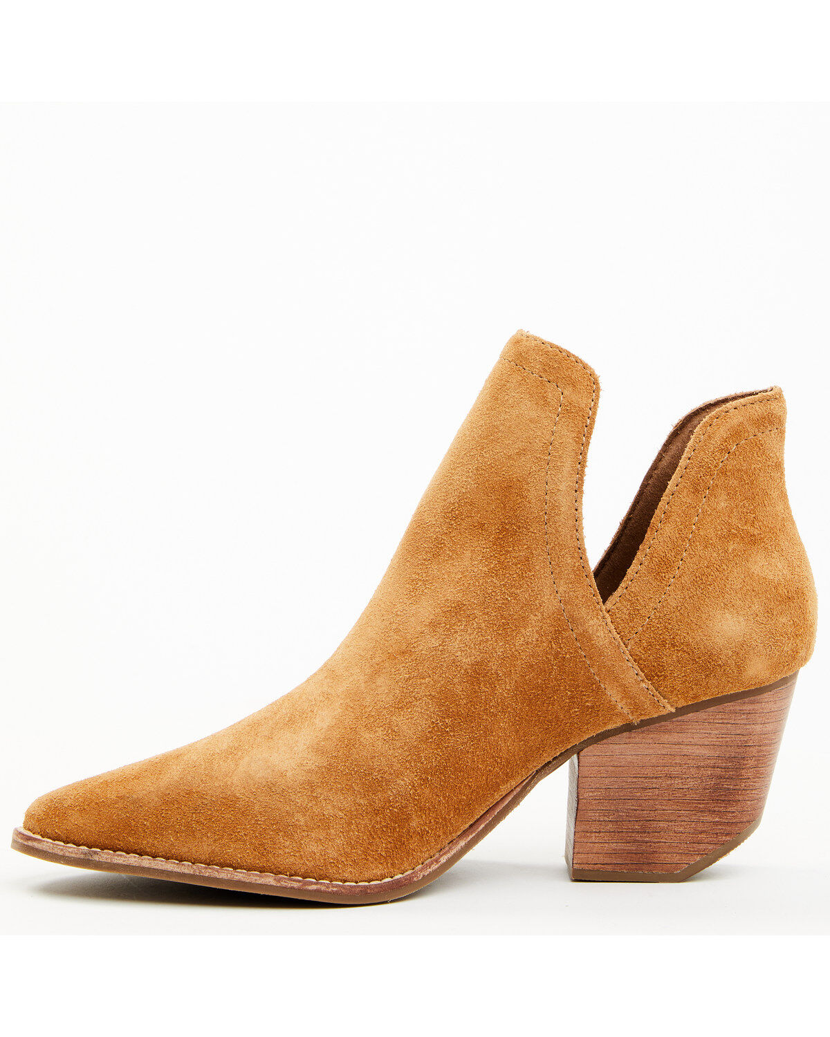 Image #3 - Matisse Women's Toby Fawn Fashion Booties - Round Toe, Camel, hi-res