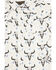 Image #2 - Cody James Toddler Boys' Prehistoric Bull Skull Print Long Sleeve Snap Western Shirt, Cream, hi-res
