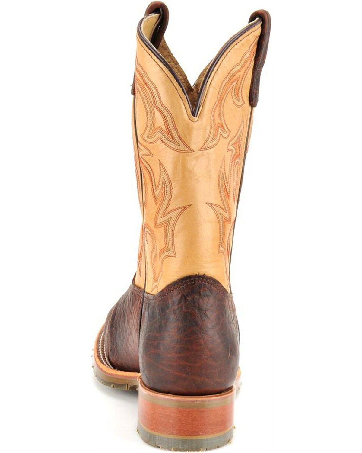 double h steel toe western boots
