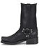 Image #3 - Double-H Men's Road Warrior 10" Motorcycle Boots, Black, hi-res