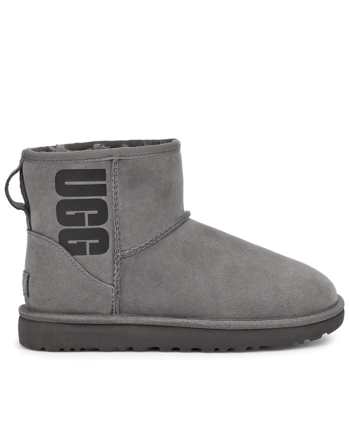 UGG Women's Grey Classic Mini Boots 