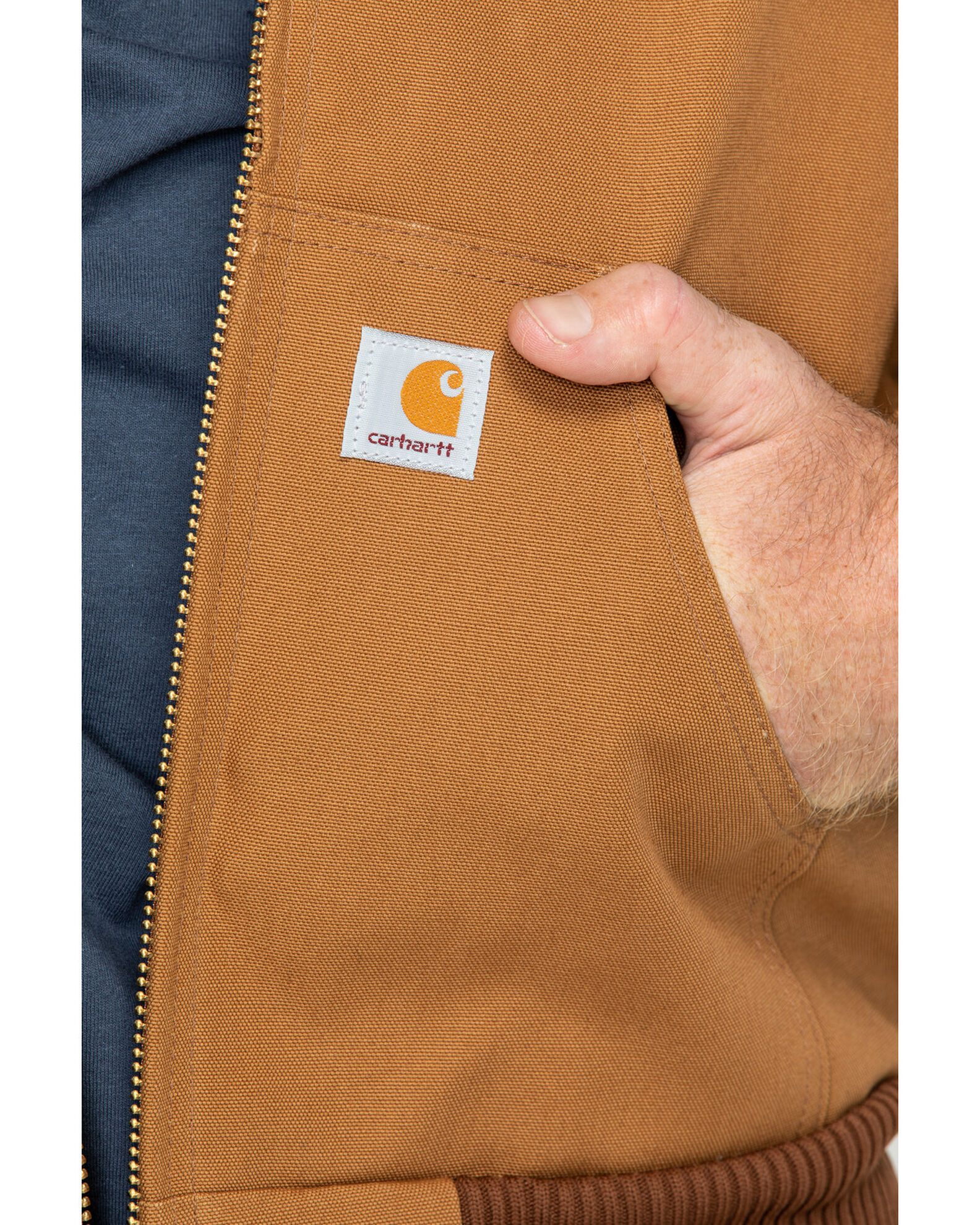 Carhartt Quilted Flannel Lined Duck Active Jacket Boot Barn