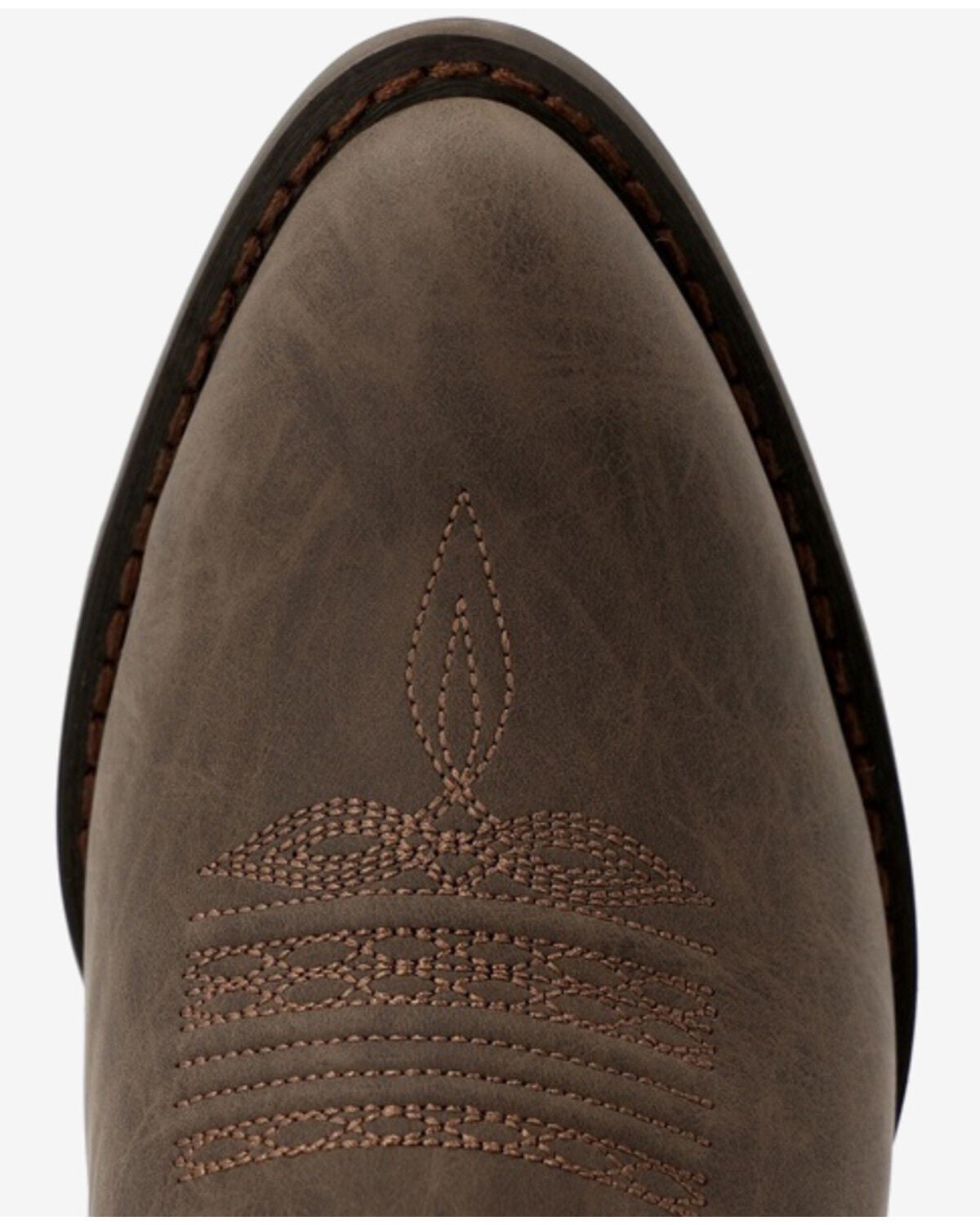 Image #6 - Durango Women's Crush Western Booties - Round Toe, Dark Brown, hi-res