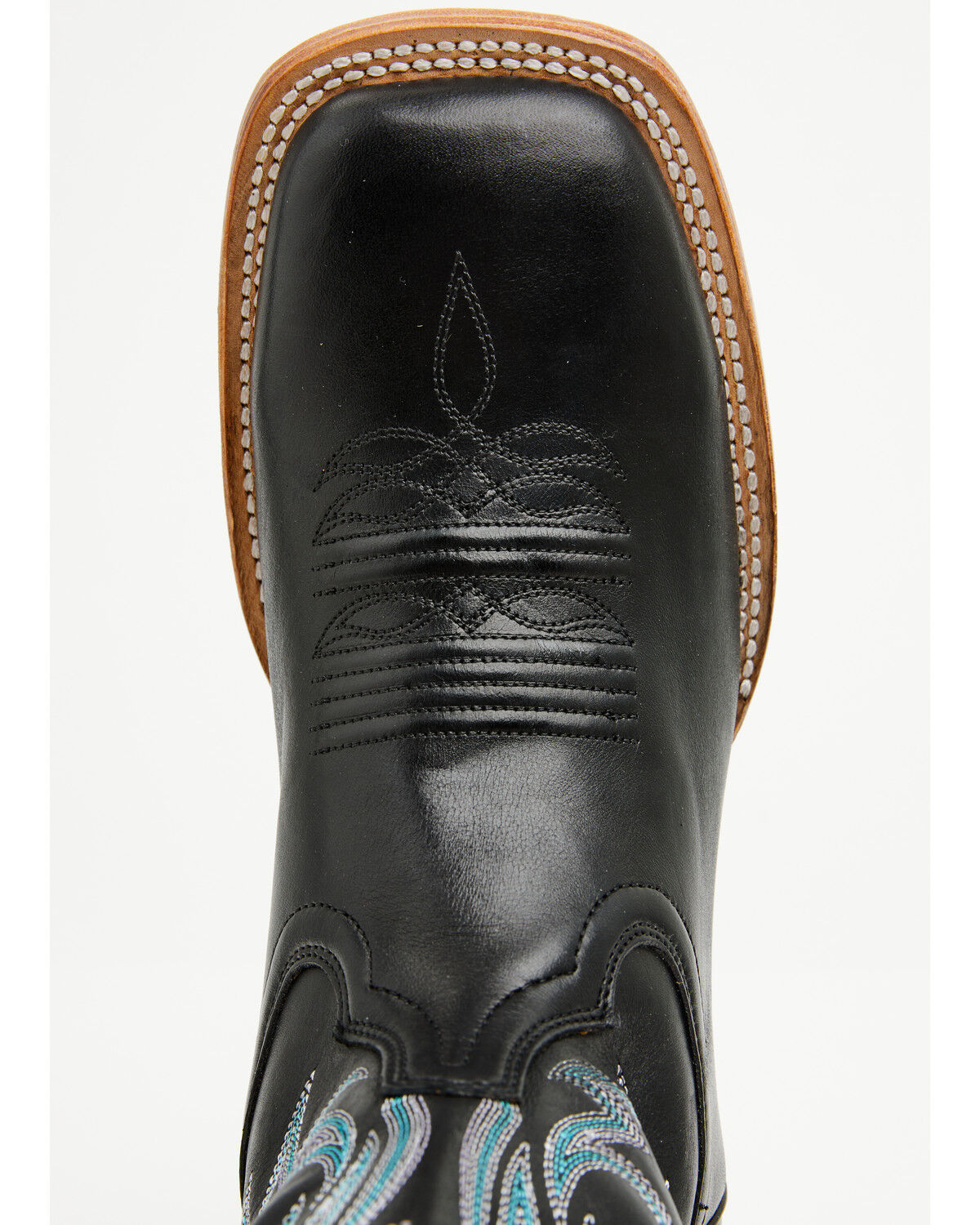 Image #6 - Durango Men's Arena Elite 13" Roper Boots - Broad Square Toe, Black, hi-res