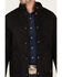 Image #2 - Justin Men's Broken Arrow Matte Quilted Jacket, Black, hi-res