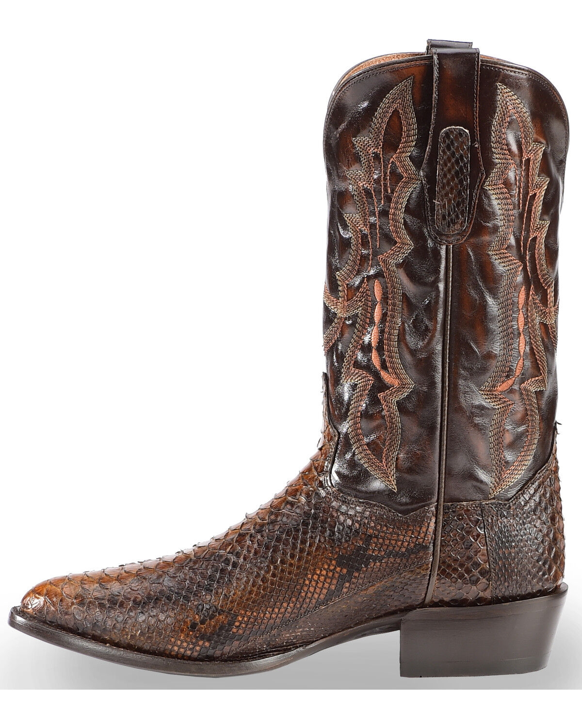 back of cowboy boots