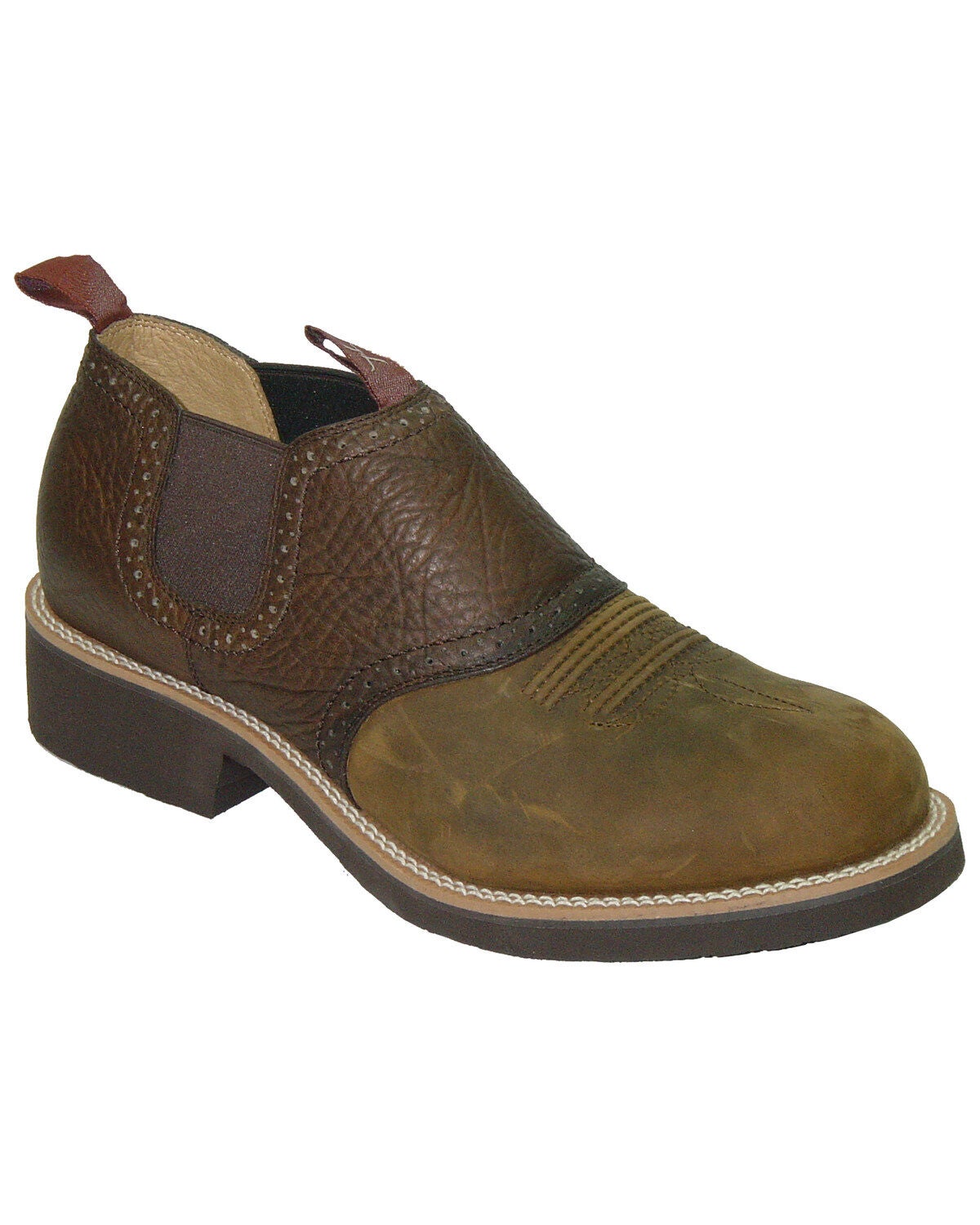 Twisted X Men's Cowdog Casual Work Shoes, Distressed, hi-res