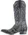 Image #3 - Moonshine Spirit Men's Distressed Grey Cowboy Boots - Snip Toe, , hi-res