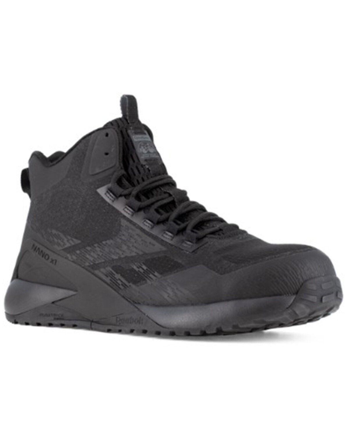 Reebok Men's Nano X1 Adventure Athletic Work Shoes - Composite Toe, Black, hi-res