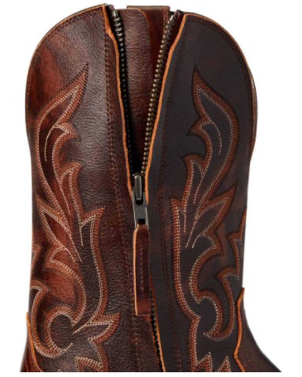 Image #6 - Ariat Men's Hand-Stained Slim Zip Ultra Western Performance Boot - Broad Square Toe, , hi-res