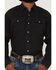 Ariat Men's Jurlington Retro Solid Snap Western Shirt - Big & Tall, Charcoal, hi-res