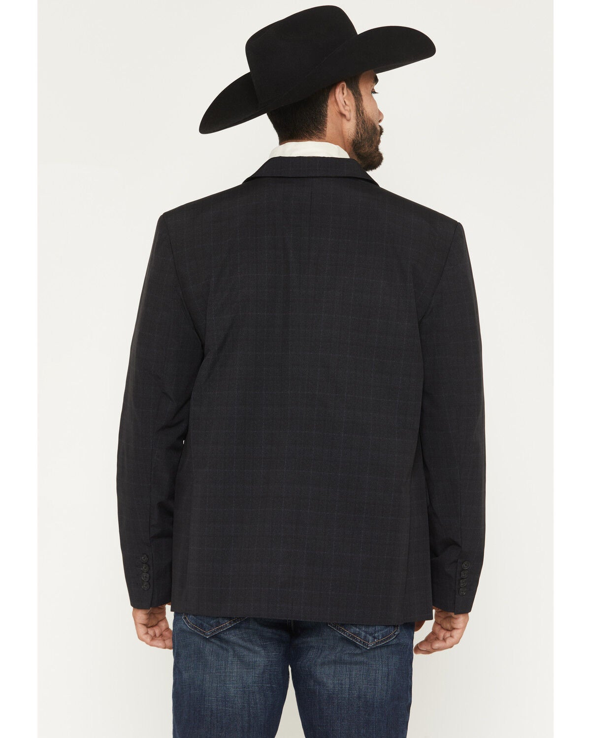 Image #4 - Cinch Men's Button-Down Sportcoat, Charcoal, hi-res
