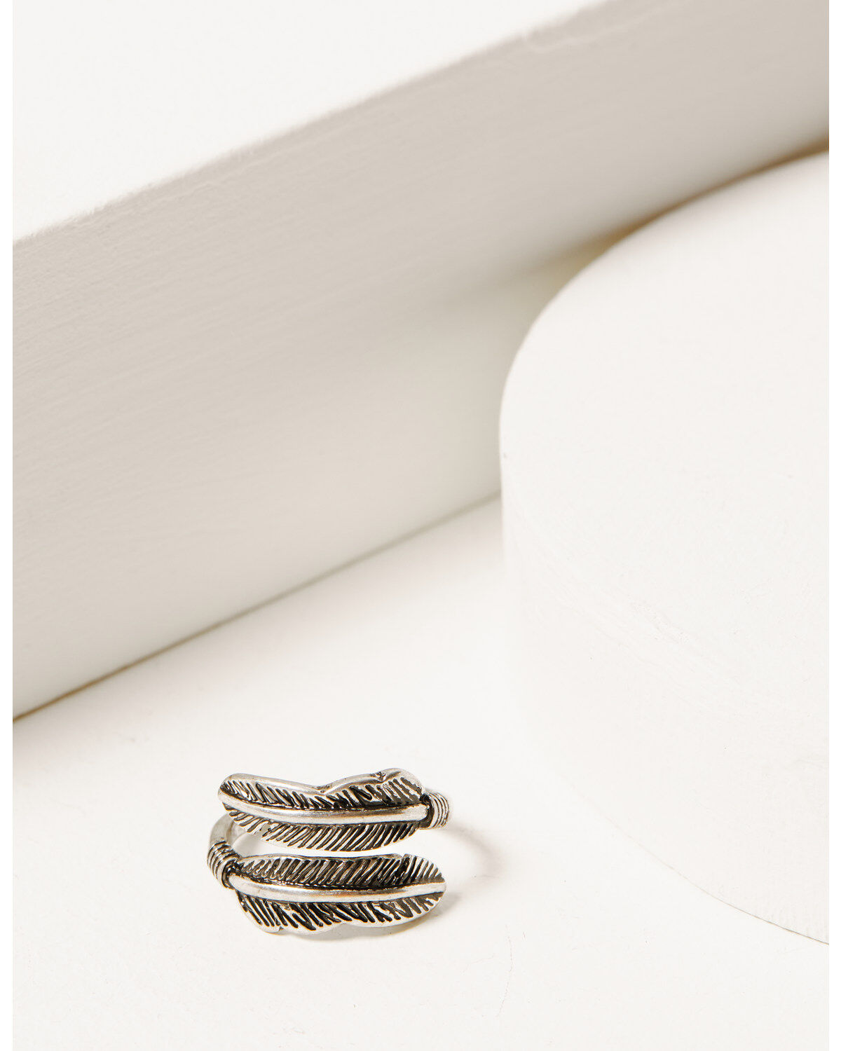 Image #4 - Shyanne Women's Silver & Turquoise Squash Blossom 5-piece Ring Set, Silver, hi-res