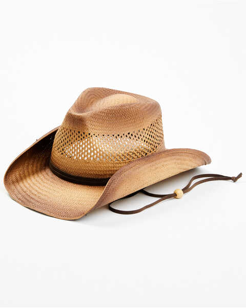 Cody James Bandido Straw Cowboy Hat, Tan, hi-res